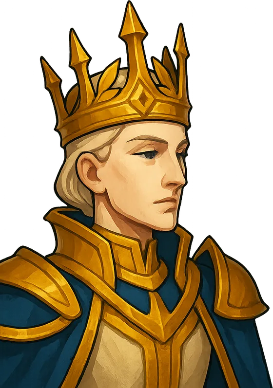 Sovra, hero of The Crown